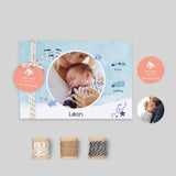Petit Océan à l'Aquarelle Turquoise