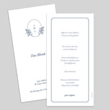 Pflanze und Monogramm