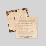 Herz in Holz eingraviert