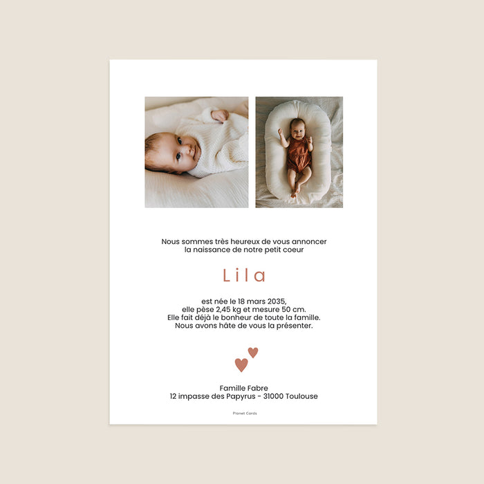 Les iconiques de Planet Cards Multi-Photo et Joli Coeur