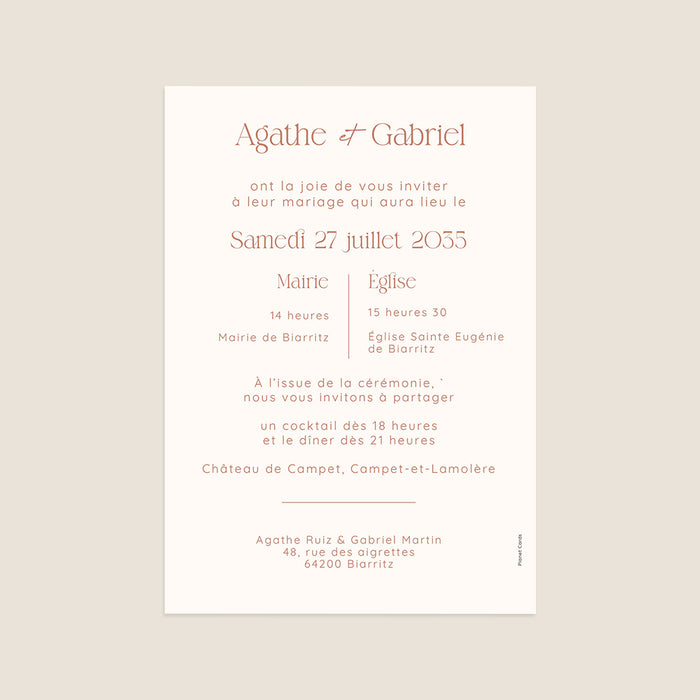 Les iconiques de Planet Cards Terracota Contemporain