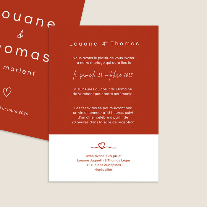 Les iconiques de Planet Cards Coeur et Fond Uni