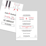 Illustration Papa et Maman