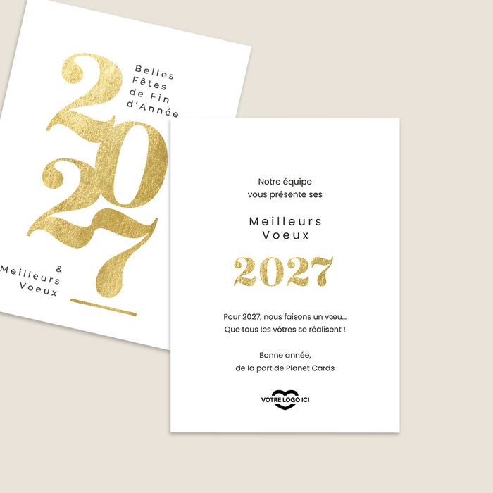 Cartes de Voeux Mairie Meilleurs voeux festifs