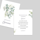 Croix et Bouquet d'Eucalyptus