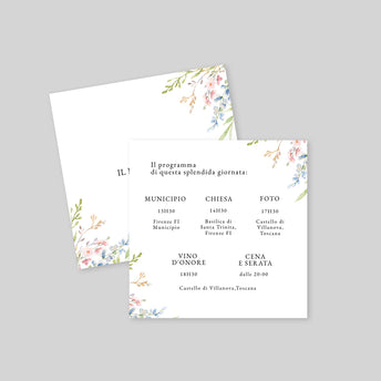 Programma matrimonio