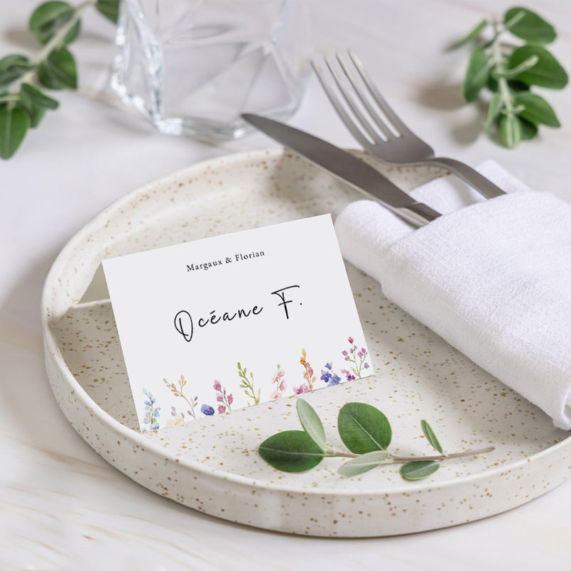 Marque place mariage