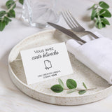 Marque Place Plié 7.5 x 5.5 cm