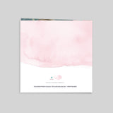 Petit Océan à l'Aquarelle Rose