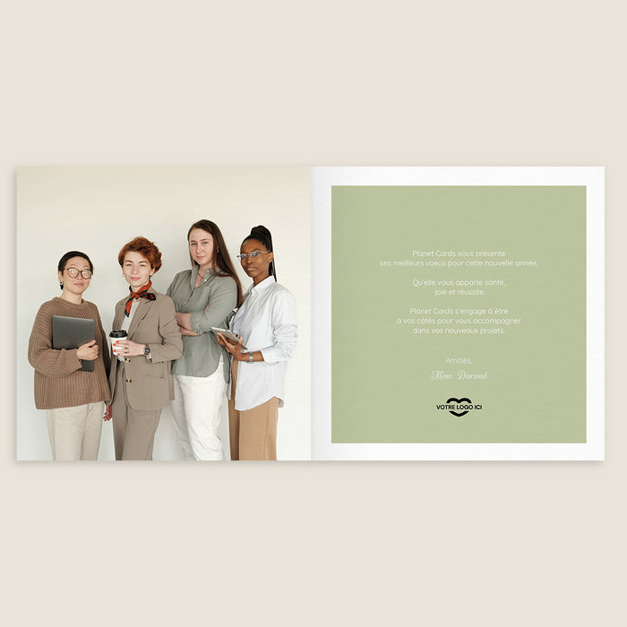 Cartes de Voeux Mairie Les Arbres Verts