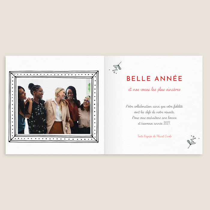Cartes de Voeux Mairie Gui Scintillant
