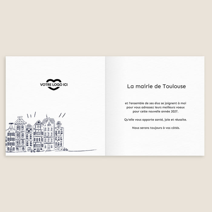 Cartes de Voeux Mairie Ville