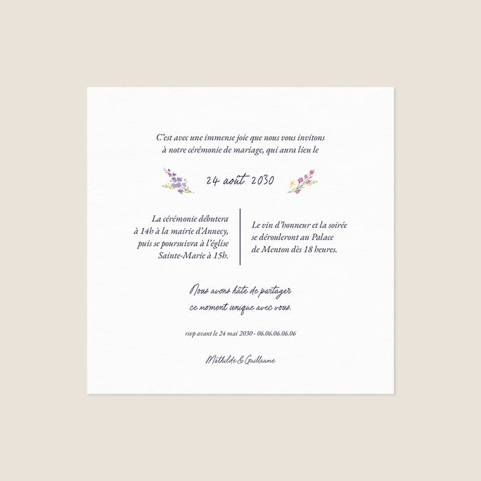 Les iconiques de Planet Cards Couronne de fleurs et aquarelle