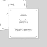 Elegante Einladung
