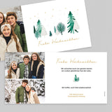 Weihnachtlicher Wald Foto