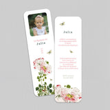 Estampe Papillons et Pivoine