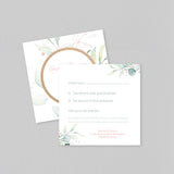 Cercle Bois et Eucalyptus Rose