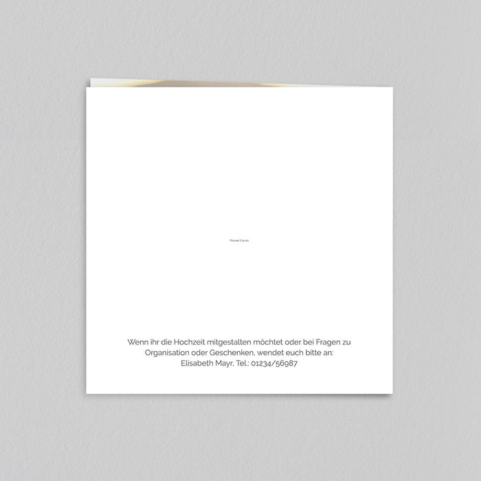 Hochzeitseinladungen Arbre lumineux