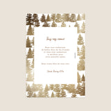 Forêt de sapins