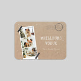 Carte postale kraft