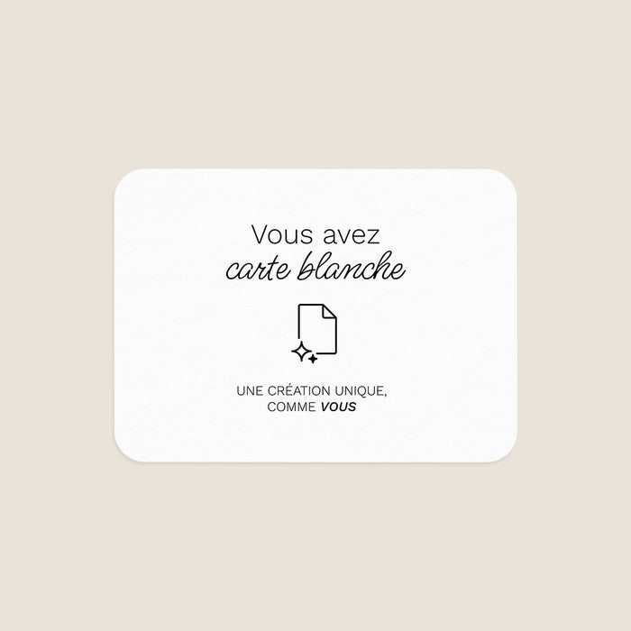 Remerciement confirmation Paysage Recto Verso 14,5 x 10,5 cm