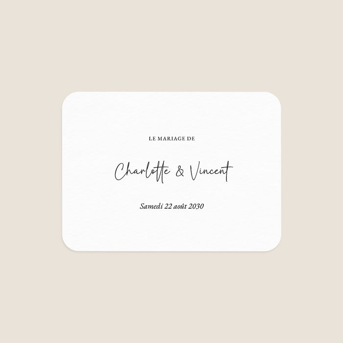 Collection Mariage Invitation Timeline