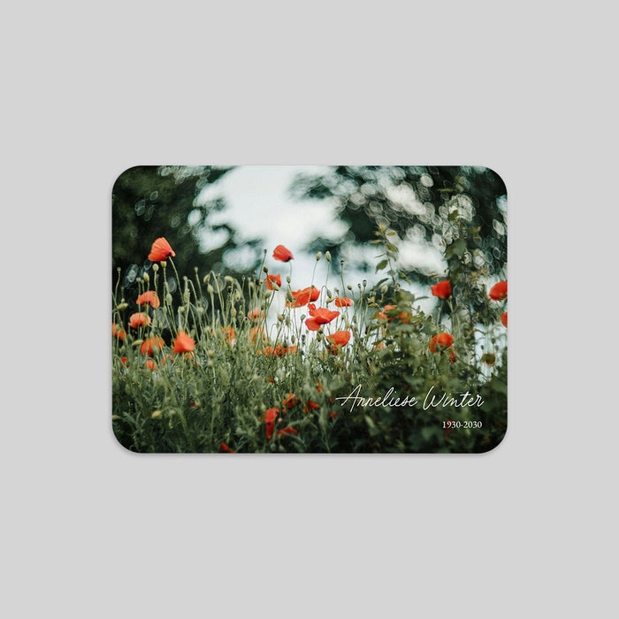 Weitere Anlässe Mohnblumenfeld