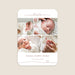 Faire-part naissance pictogramme Multiphoto et hello coeur
