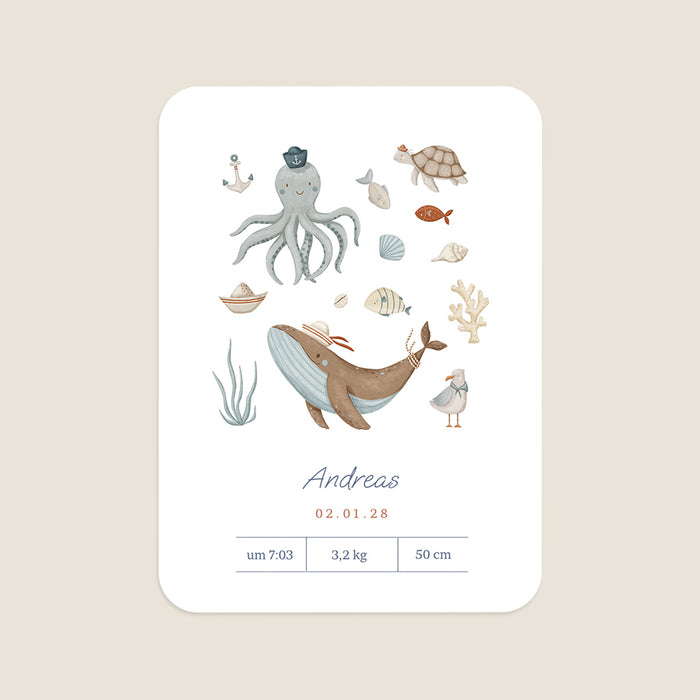 Les iconiques de Planet Cards Schatz der Meere