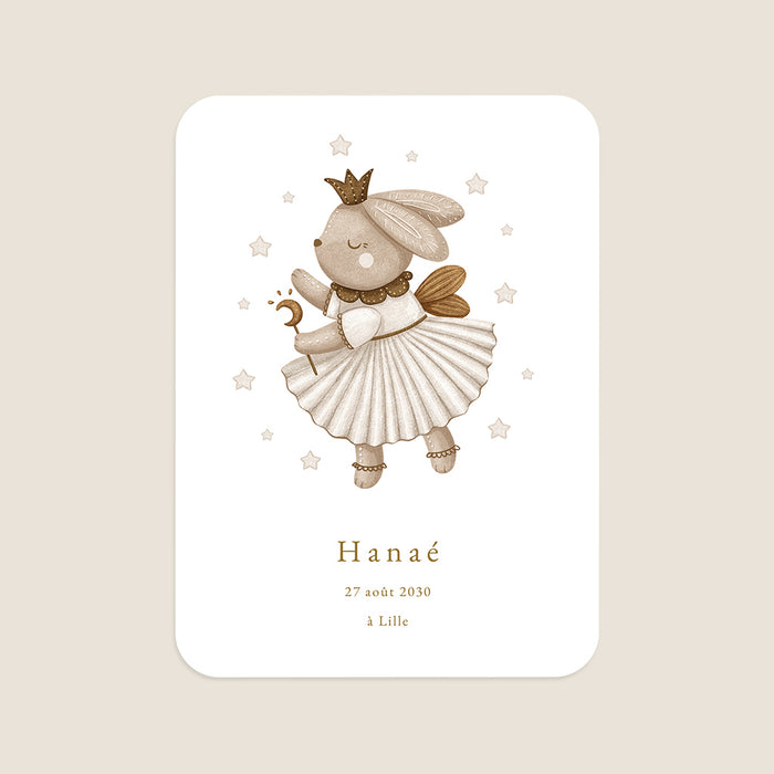 Les iconiques de Planet Cards Petit Lapin et étoiles