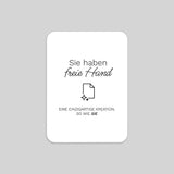 Hochformat Beidseitig 10.5 x 14.5 cm