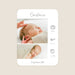 Faire-part naissance pictogramme Jolie Typo et Pictos