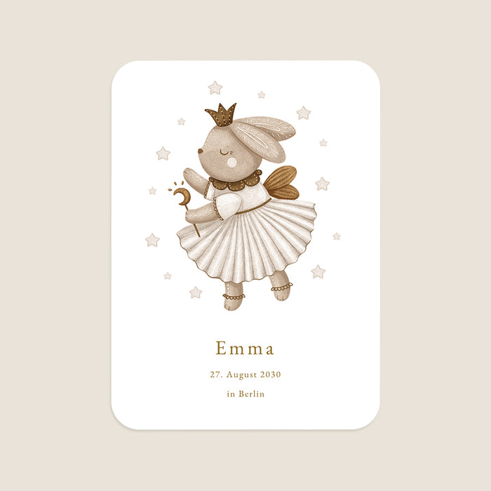 Les iconiques de Planet Cards Kleiner Hase und Sterne
