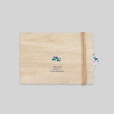 Blumiges Holz