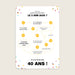 Les iconiques de Planet Cards Le Logigramme d'Anniversaire