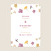 Faire-part mariage Herbier Romantique