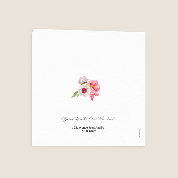 Les iconiques de Planet Cards Initiales et bouquet