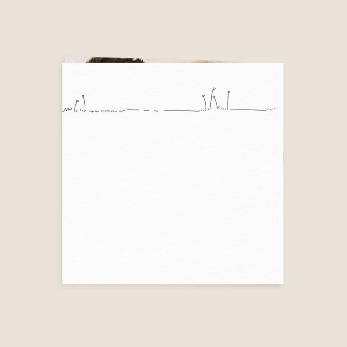 Partecipazioni di matrimonio romantico Disegno infantile
