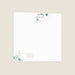 Faire-part mariage moderne Cercle bois et eucalyptus rose