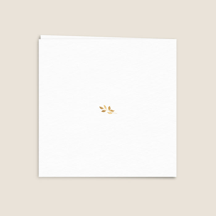 Carte invitation anniversaire mariage Noces d'or et cadre