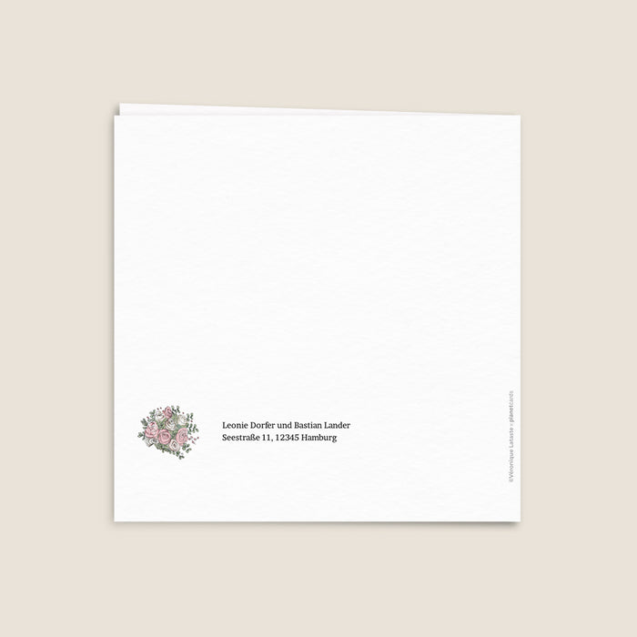 Hochzeitseinladungen Tag der Zeremonie