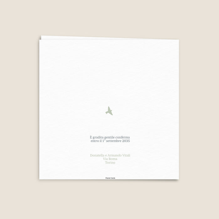 Inviti Comunione Chiesa e dolci colombe