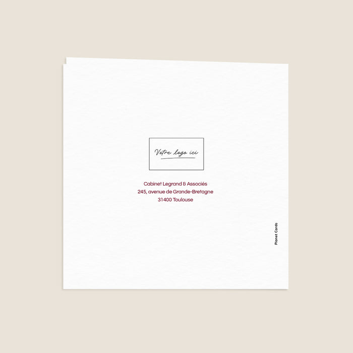 Cartes de Voeux Mairie Rouge-Gorge