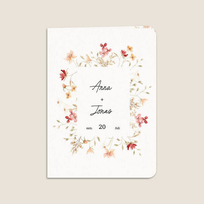 Les iconiques de Planet Cards Sommerblumen und Rahmen