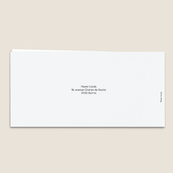 Cartes de Voeux Mairie Peinture cuivrée