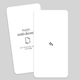 Ritratto Recto Verso 10,5 x 21 cm - Creazione libera