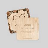 Herz in Holz eingraviert