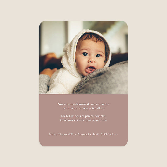 Les iconiques de Planet Cards Mon certificat de naissance