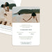 Faire-part mariage moderne Photo et Arche