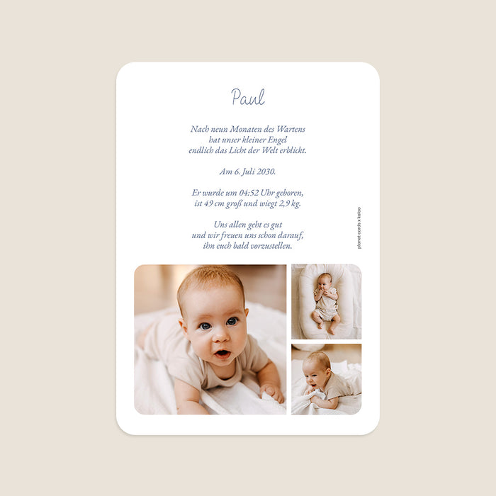 Les iconiques de Planet Cards Babyschuhe & Kuschelbär